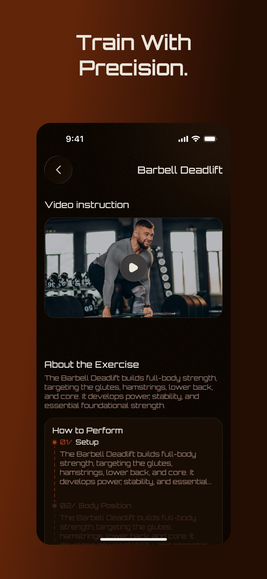 Workout logging — Every Rep Counts